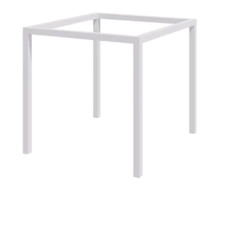 Pergola od čelika - Kvadrat - 274 x 250 x 230 cm - RAL9010 mat (bijela) - Bez betonskog postolja