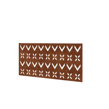 Ograda od corten čelika H - Panel V - 120 x 63,3 cm