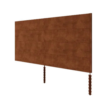 Ograda od corten čelika H4 - Kompletan set - 372 x 6 x 190 cm