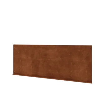 Corten čelika ukrasna ograda V - Panel - 149 x 3 x 60 cm