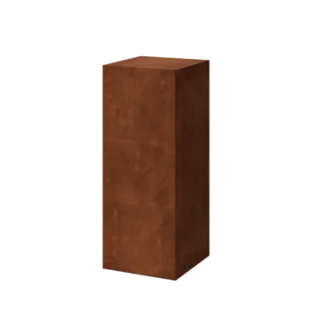 Postolje od corten čelika - Ohio - 40 x 40 x 100 cm