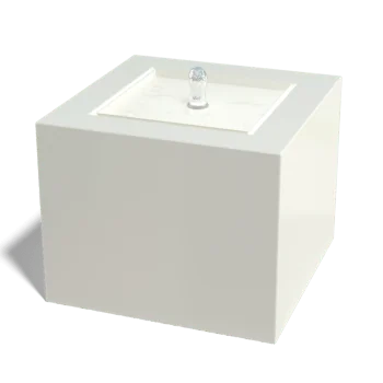 Aluminijski stol s vodom - Lyra - 50 x 50 x 40 cm